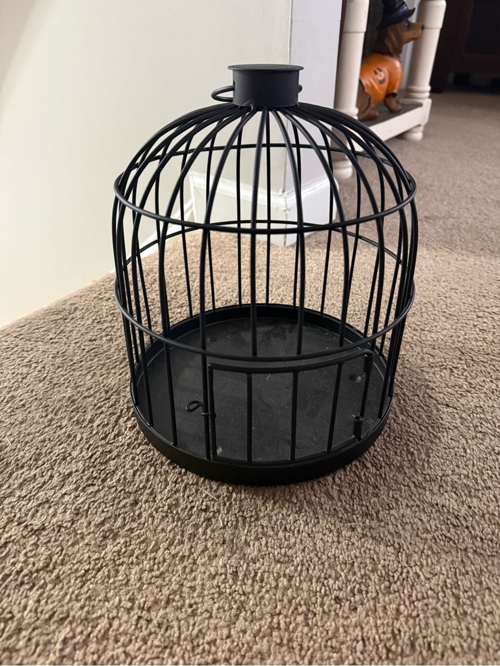 Black Decorative Bird Cage - Pet Bird Accessory